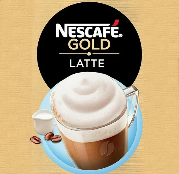 Nescafe Latte für 73 mm in Tasse Verkaufsautomaten INCUP Getränke x 240