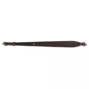 Browning John M. Browning Signature Series Rifle Sling Leather Dark Brown 122398 - Picture 1 of 1