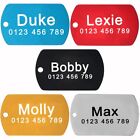 Personalized Dog Tags Military Shape Tag Cat Pet Puppy ID Name Free Engraved S L