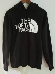 The North Face Hoodie Boys Black Long Sleeve Sweatshirt Size Medium - Picture 1 of 11