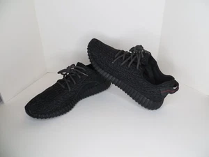 Adidas Yeezy Boost 350 OG 2016 Pirate Black Größe 12 gebraucht getragen VNDS BB5350 - Bild 1 von 12