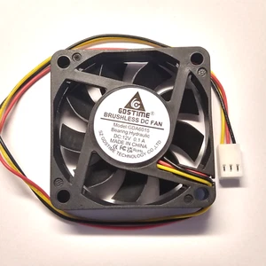 Cooling Fan 12V 60mm x 60mm x 15mm 3 pin (2510 plug) - AUSSIE Seller - Picture 1 of 4