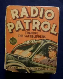 Radio Patrol Trailing the Safeblowers 1937 Whitman ein großes kleines Buch #1173 - Bild 1 von 6