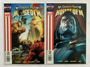 Fantastic Four House of M #1 & #2 2005 VF Marvel - Picture 1 of 1