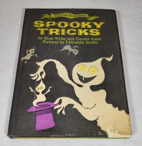An I Can Read Book SPOOKY TRICKS, Rose Wyler & Gerald Ames, HB/DJ, 1968 - Picture 1 of 14