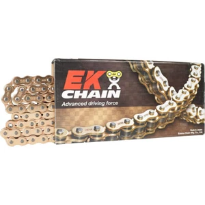 EK Chain for KTM 300 EXC-E 2007-2010 SX-Ring Narrow Race Gold >520 - Picture 1 of 1