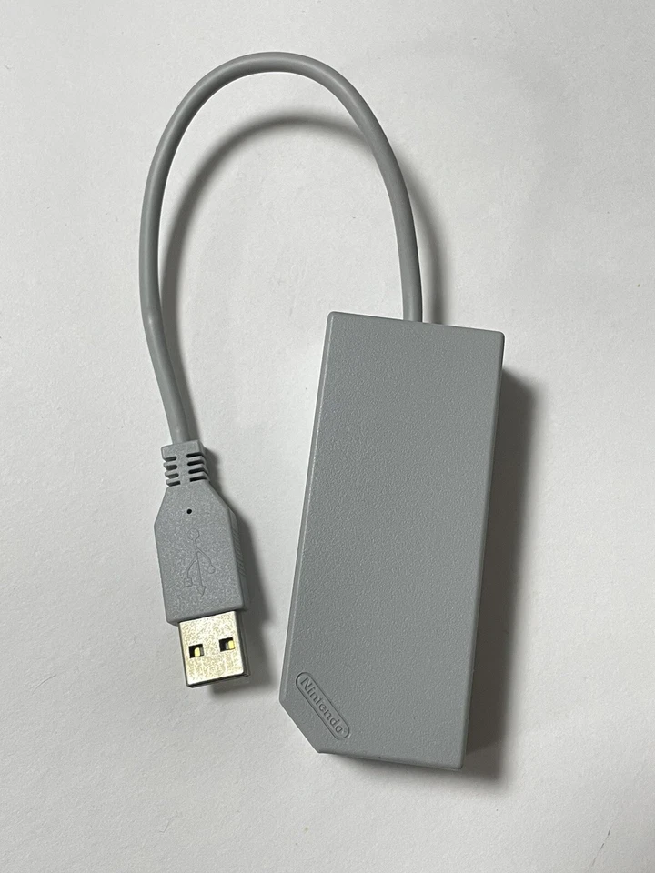 Nintendo Switch/Wii/Wii U LAN Adapter RVL-015 US Seller OFFICIAL FAST SHIPPING - Image 1 of 1