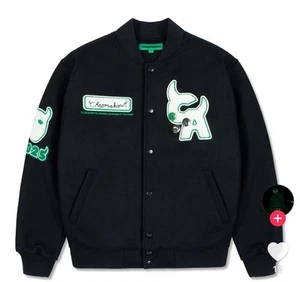Chromakopia Herren Jacke Tour Varsity 2025 Schwarz Gr:S Neu mit Etikett - Bild 1 von 10