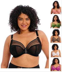 Elomi Matilda Bra Plunge Underwired Non Padded Supportive Womens Lingerie 8900 - Picture 1 of 69