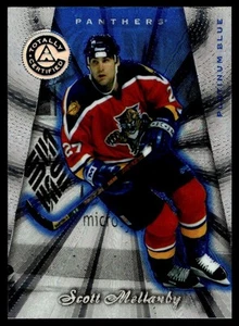 1997-98 Pinnacle Totally Certified Platinum Blue Scott Mellanby /3099 Florida - Picture 1 of 2