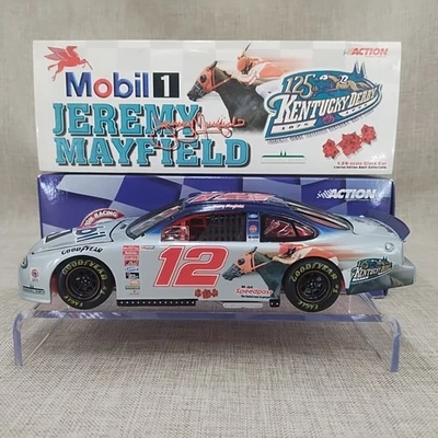 1:24 Action Diecast Jeremy Mayfield #12 Mobil 125th Kentucky Derby 1999 Taurus - Image 1 of 4
