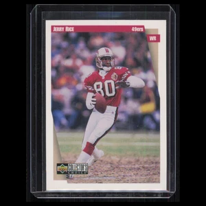Tarjeta de fútbol americano Jerry Rice #91 1997 Collectors Choice San Francisco 49ers NFL casi nueva - Imagen 1 de 3