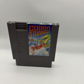 Sistema de entretenimiento Cobra Triangle Nintendo cartucho NES solo juego probado de colecci&oacute;n