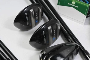 Left Hand Cobra T-Rail Hybrid Combo Irons / 5-6H+7-PW+GW+SW / Regular Flex - Picture 1 of 9