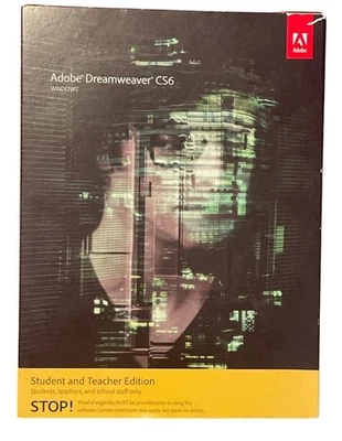 Adobe Dreamweaver CS6 - Full Version for Windows 65169489 W/Product Key - Image 1 of 4