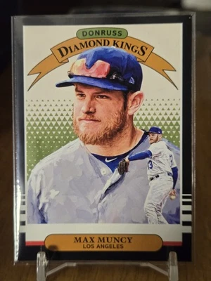 2019 Donruss Max Muncy Diamond Kings Insert #26 Los Angeles Dodgers - Image 1 of 2