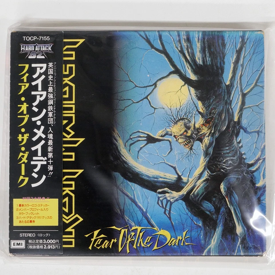 Iron Maiden Fear Of The Dark EMI TOCP7155 JAPAN OBI 1CD Foto 1 de 1