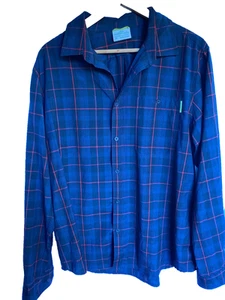 Kathmandu plaid 100% merino wool shirt Size XL - Picture 1 of 12