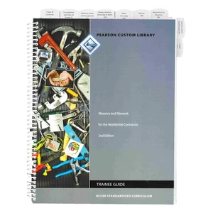 Highlighted and Tabbed Book - Masonry and Sitework for the Residential... - Imagen 1 de 2