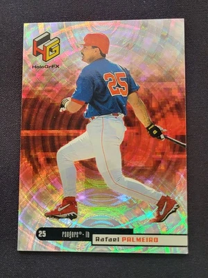 Rafael Palmeiro 1999 Upper Deck HoloGrFX Texas Rangers #58 Near Mint or Better - Image 1 of 2