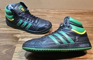 🔥👟Vintage Adidas Originals Top 10 Hi Celtics 2006 grün gelb 012454 Größe 13 - Bild 1 von 10