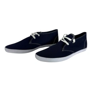 Neu ohne Etikett Ked's Schuhe Herren blau Canvas Größe 12M Freizeit niedrig - Bild 1 von 6