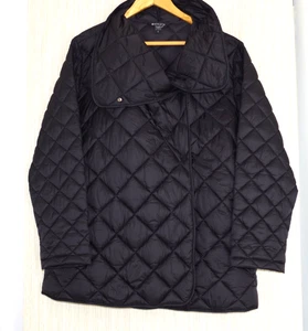 Athleta Black Whisper Featherless Steppmantel Gr:L - Bild 1 von 5