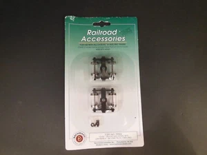 BACHMANN 29904 ON30 TRUCKS W/WHEELSETS LOW FRAME ARCH BAR I PAIR - Picture 1 of 2