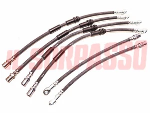 FRONT + REAR DOUBLE CIRCUIT BRAKE TUBES LANCE BETA SEDAN COUPE - Picture 1 of 3