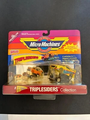 Micro Machines, Galoob, Triplesiders, Ferrari F40, BNIB, Sealed - Image 1 of 4