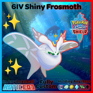 FROSMOTH  Ultra GLÄNZEND 6IV  Pokémon SCHWERT und SCHILD kampfbereit + Masterball - Bild 1 von 24