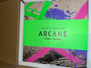 The Art and Making of Arcane Portfolio Edition + Season 1 Limited LP New Sealed - Picture 1 of 6