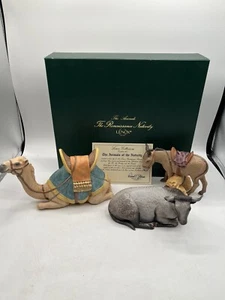 VTG Lenox Renaissance Nativity Limited Edition 1991 Animals Of The Nativity (3) - Picture 1 of 20