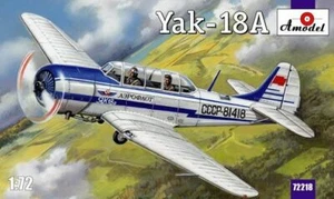 Amodel 72218 - 1:72 Yakovlev Yak-18 Sov. Prim. Train. Aircr Neuf - Photo 1/1