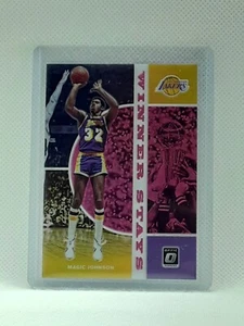 Magic Johnson 2019-20 Donruss Optic Winner Stays ROSA (18/25) Los Angeles Lakers - Imagen 1 de 2