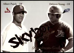 2004 SkyBox Autographics Prospects Endorsed #1 A. Pujols/ D. Young (ref 11441) - Picture 1 of 2