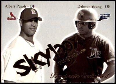 2004 SkyBox Autographics Prospects Endorsed #1 A. Pujols/ D. Young (ref 11441) - Image 1 of 2