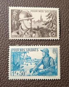 3598 - FRANCIA - SCOTT# B94 - B95 - MNH - CAT $6,50 - Imagen 1 de 1