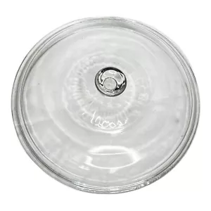 Vintage PYREX 624C Clear Replacement Glass Lid 8.75" Diameter Made in the USA - Picture 1 of 3