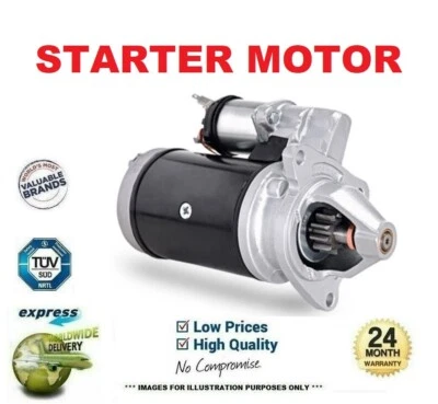 STARTER MOTOR for MITSUBISHI L200 / TRITON Chassis 2.5 DI-D 4WD KB4T 2009-2015 - Image 1 of 4