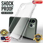 For iPhone 14/ 13/ 12 /11 Pro Mini Shockproof Clear Case 4 Corner Air Pocket