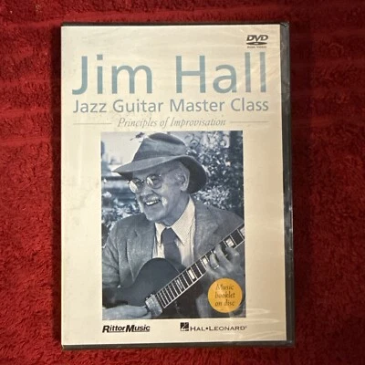 JIM HALL: JAZZ GUITAR MASTER CLASS - PRINCIPLES OF IMPROVISATION NEW DVD - Image 1 of 2