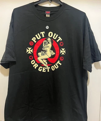 Camiseta para hombre Felon Clothing - PUT OUT OR GET OUT - Licencia oficial - NUEVA 2XL Foto 1 de 4