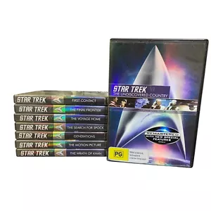 Juego de DVD 1-8 películas de ciencia ficción remasterizadas con características especiales de Star Trek - Imagen 1 de 7