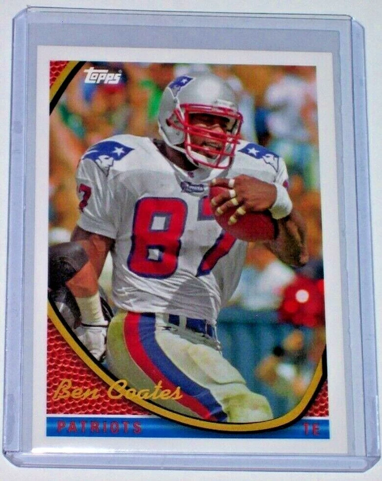 2013 Topps Archives #208 Ben Coates Patriots Ravens Livingstone High Number SP - Image 1 of 1