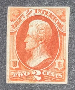 Travelstamps: US Stamps Scott #O16p4 Department of Int. Official Proof NGAI - Picture 1 of 5