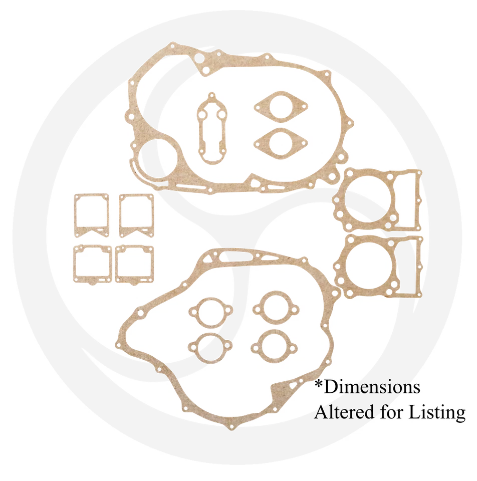 1981-1997 Yamaha Virago 750 XV750 Base Embreagem Entrada Carb Cover Kit Conjunto de Junta  - Imagem 1 de 1