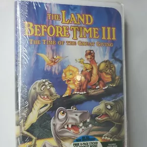 The Land Before Time III: The Time of Great Giving (VHS Tape, 1995, Clamshell) - Picture 1 of 8