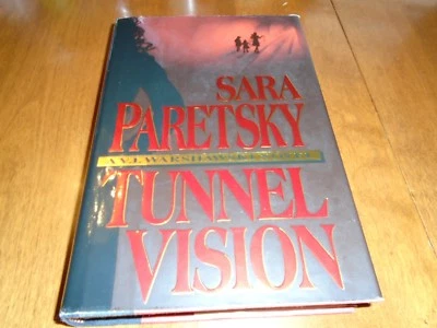 A V. I. Warshawski Novel: Tunnel Vision Signed by Sara Paretsky 1994, HC 1st/1st - Image 1 of 4