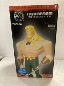 Aquaman Justice League animated maquette/statue DC Direct Superman 3095/4500 MIB - Picture 1 of 10